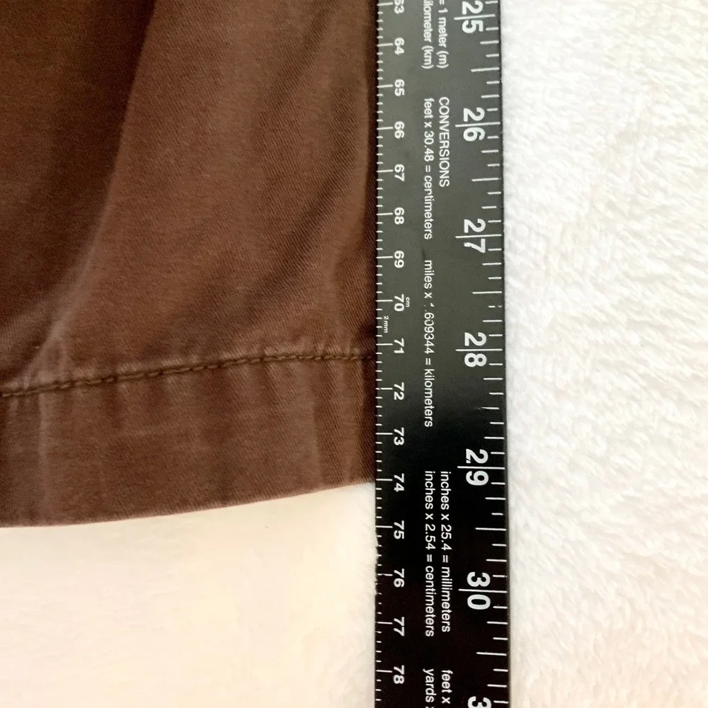 The North Face AU7P Chino Pants Mens Size 36 Brown Cotton Outdoor Hiking Utility